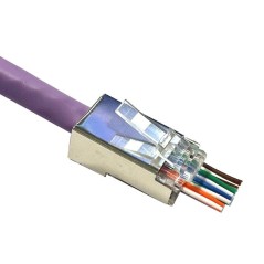MicroConnect Modular EZ Plug RJ45 8P8C - Reliable High-Performance Networking Solution (KON506-50EZ)